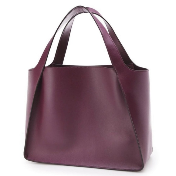 Stella McCartney designer tote in amethyst - Picture 2 of 10